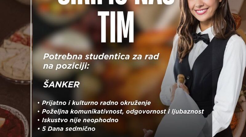 Stari Mlin zapošljava
