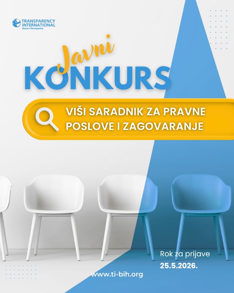 Transparency International zapošljava