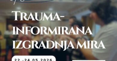 Seminaru "Trauma-informirana izgradnja mira i odgovoran javni diskurs"