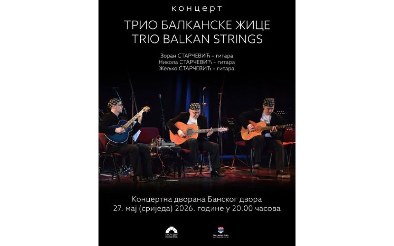 Trio Balkanske žice u Banskom dvoru