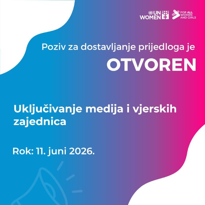 Grant: Uključivanje medija i vjerskih zajednica