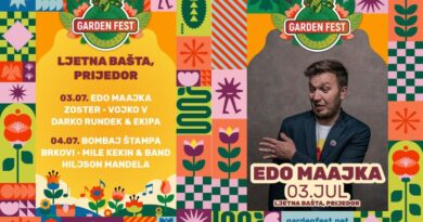 Edo Maajka poziva na Jelen Garden Fest: "Prijedore, vidimo se ovog ljeta!"