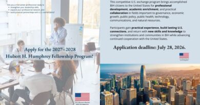 Prijavite se za Hubert H. Humphrey Fellowship Program 2027–2028!