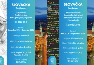 IAESTE prilika: Dvije sjajne prakse u Bratislavi