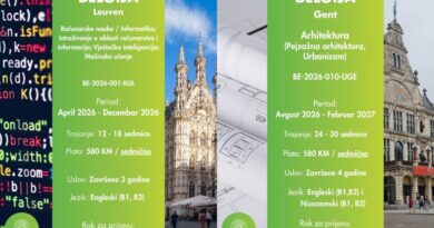 IAESTE prilika: Dvije vrhunske prakse u Belgiji