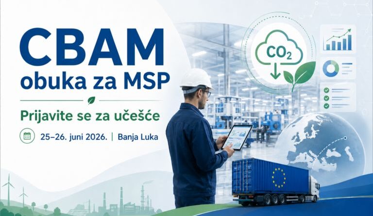 Javni poziv za MSP: Prijavite se za CBAM obuku