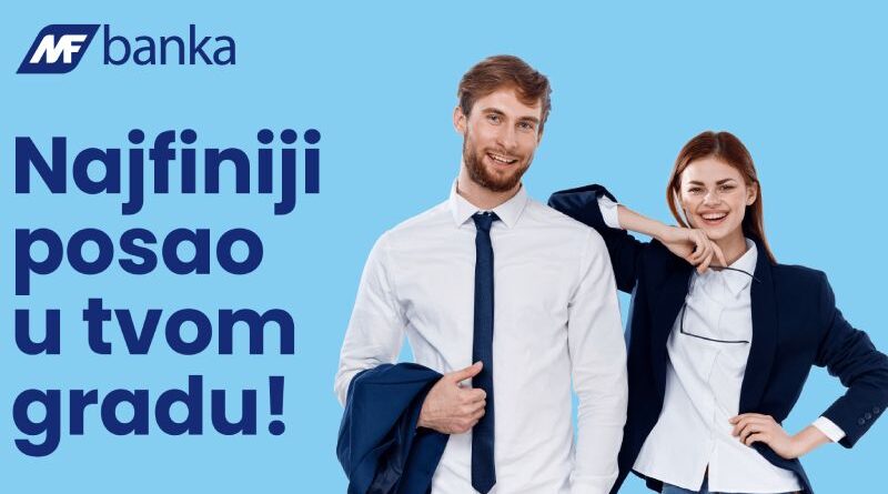 MF banka zapošljava na više pozicija