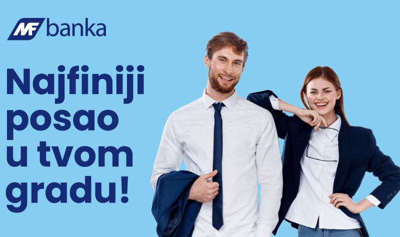 MF banka zapošljava na više pozicija