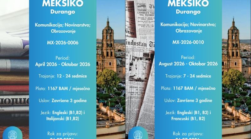 Nove IAESTE prakse u Meksiku