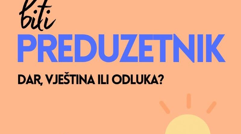 OFF PRIČA vol. 4 - Biti preduzetnik: dar, vještina ili odluka?