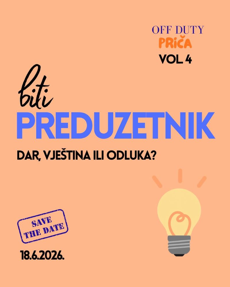 OFF PRIČA vol. 4 - Biti preduzetnik: dar, vještina ili odluka?