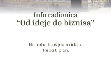 Radionica "Od ideje do biznisa"