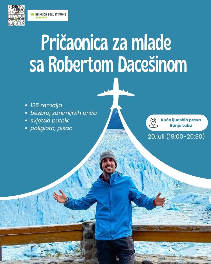 Pričaonica za mlade sa Robertom Dacešinom 20.jula