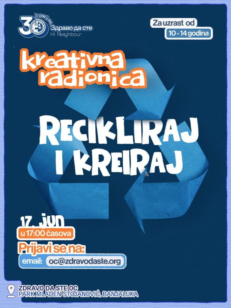 Radionica "Recikliraj i kreiraj"