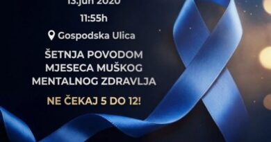 Reci brate: šetnja povodom mjeseca muškog mentalnog zdravlja