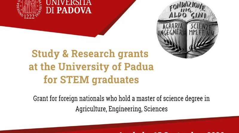 Stipendije Univerziteta u Padovi