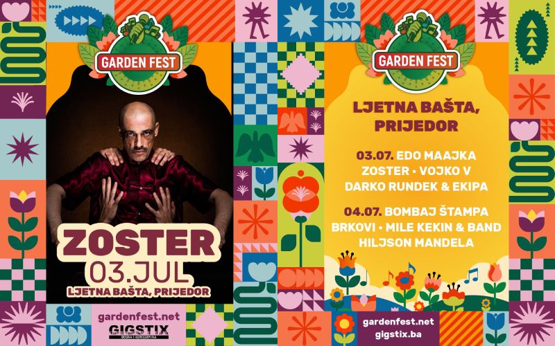 Zoster na otvaranju Jelen Garden Festa : Veza koja traje, spektakl koji se ponavlja