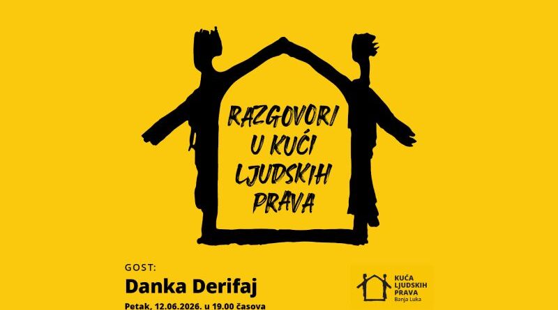 Razgovori sa Dankom Derifaj u Kući ljudskih prava 12. juna