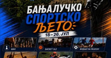 Banjalučko sportsko ljeto počinje: Devet dana sporta, druženja i dobre energije