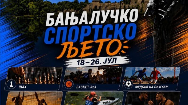 Banjalučko sportsko ljeto počinje: Devet dana sporta, druženja i dobre energije