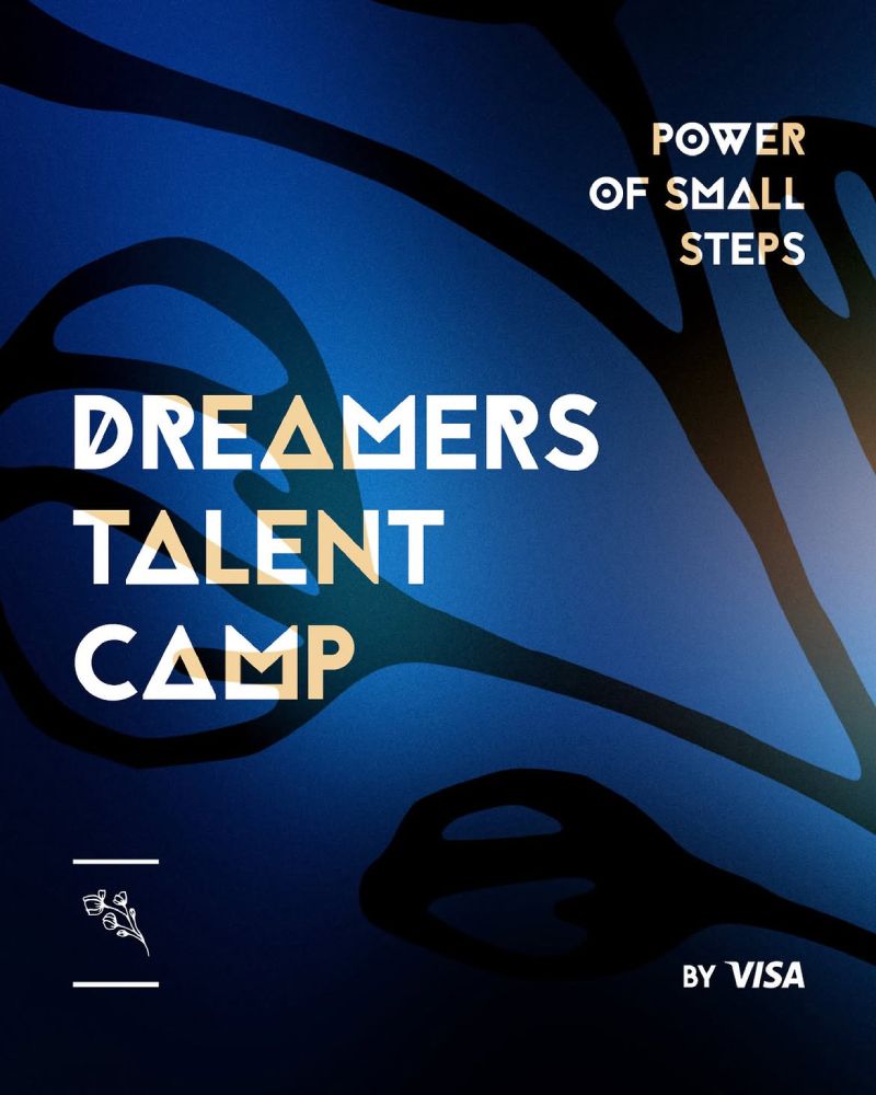 DREAMERS TALENT CAMP 2026 • Powered by Visa
