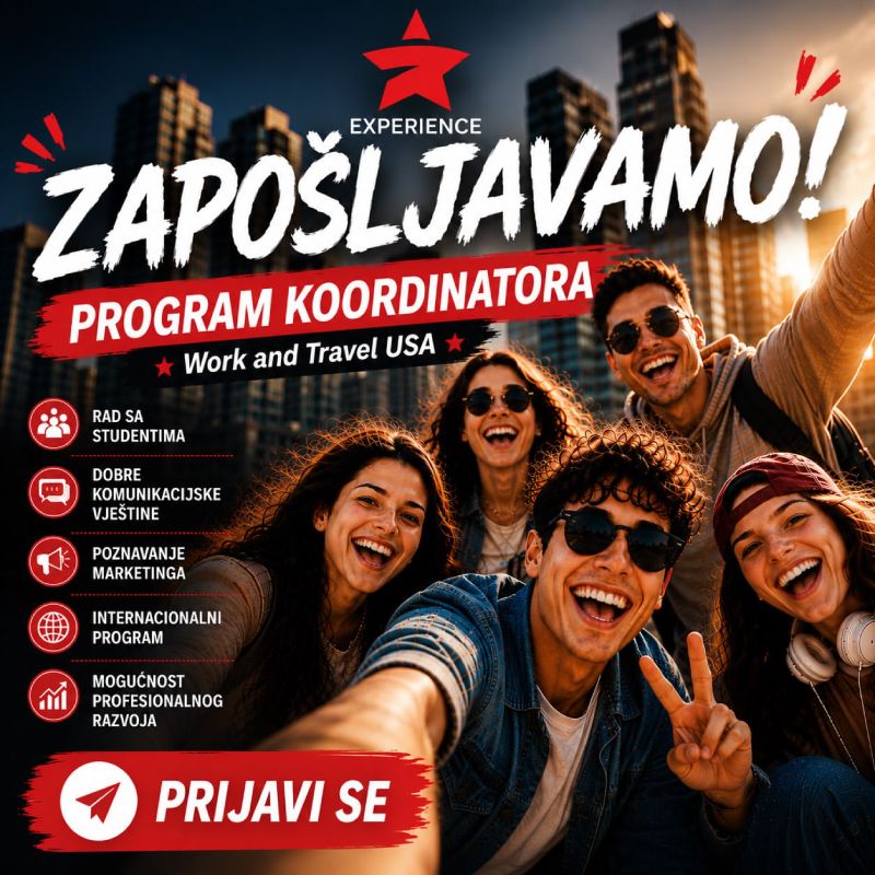 Experience zapošljava