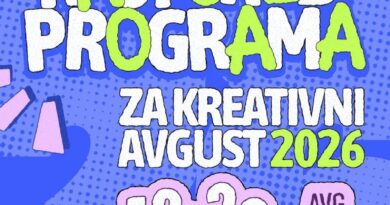 Program festivala Kreativni avgust