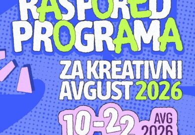 Program festivala Kreativni avgust