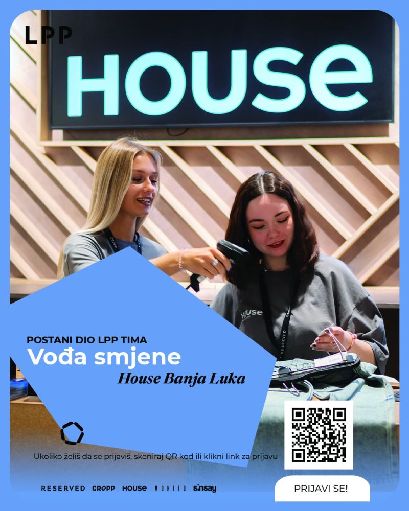 House Banja Luka zapošljava