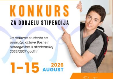 Konkurs za stipendije Bosana Fondacije za 2026/27. godinu