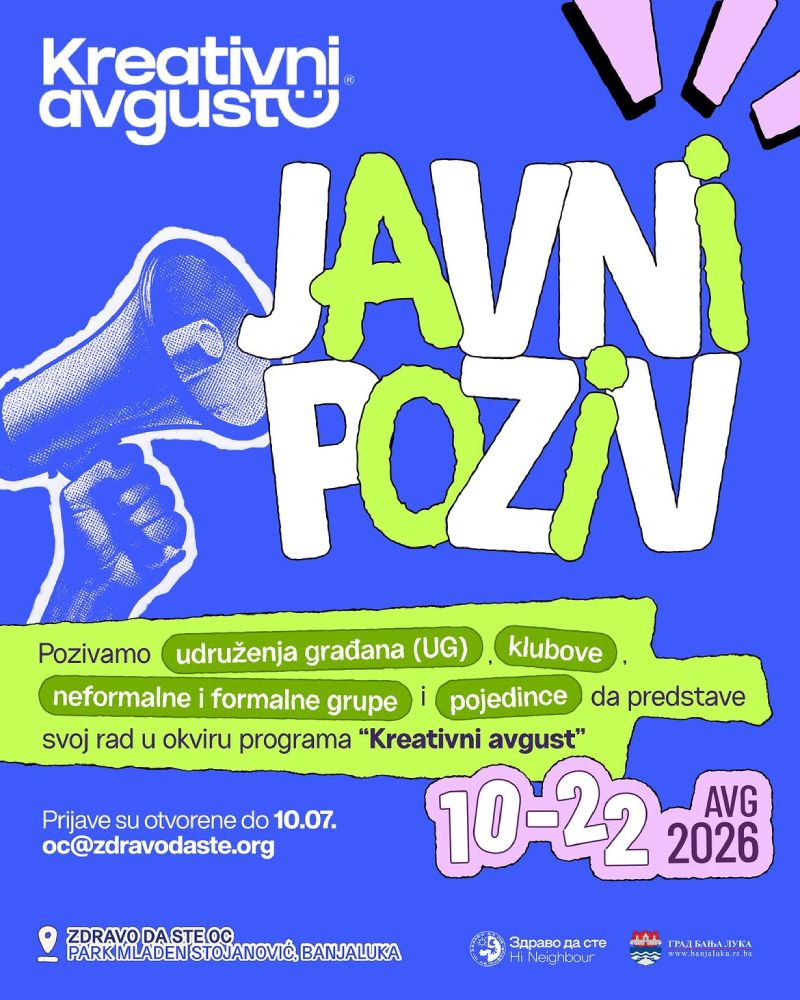 Prijavite se za DIY zonu Festivala Kreativni avgust