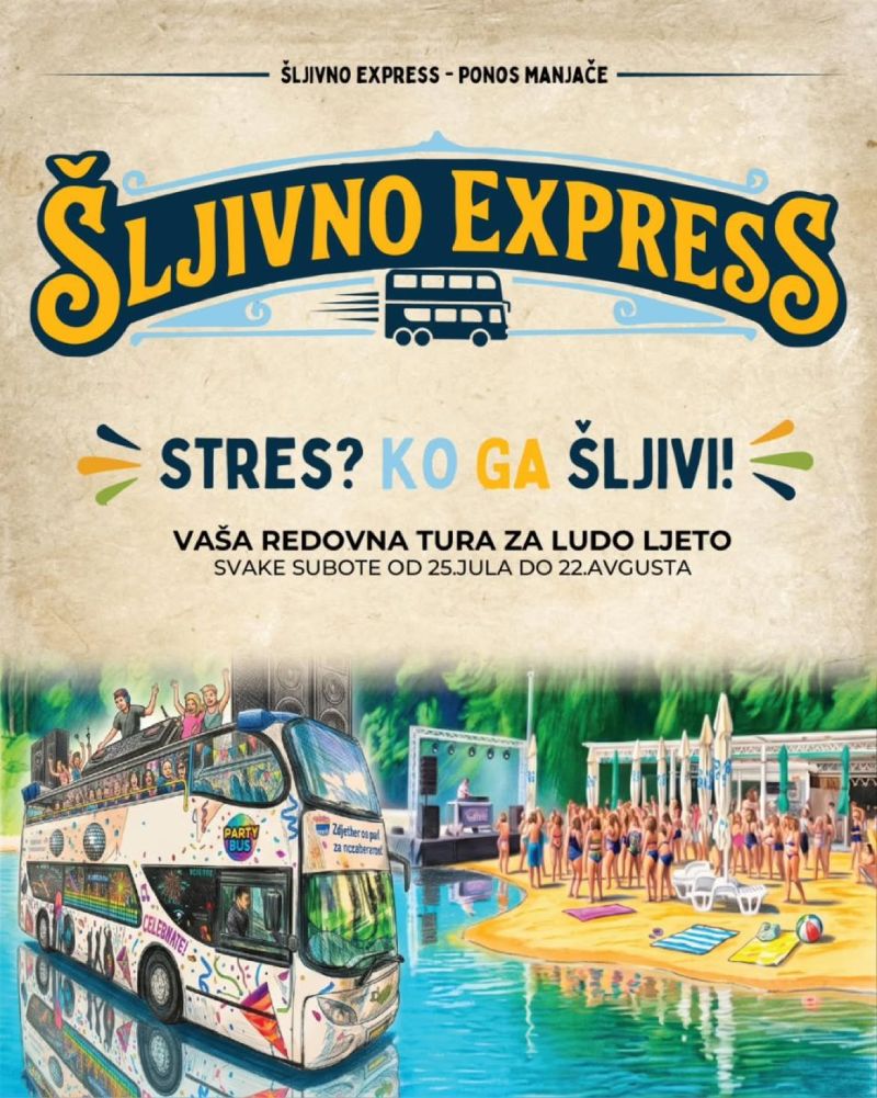 Šljivno Express - Stres? Ko ga šljivi!