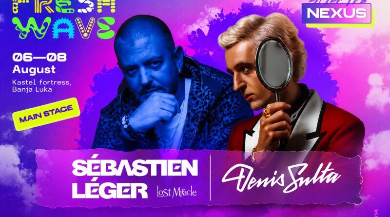 Svjetske zvijezde Sébastien Léger i Denis Sulta dolaze na Freshwave festival