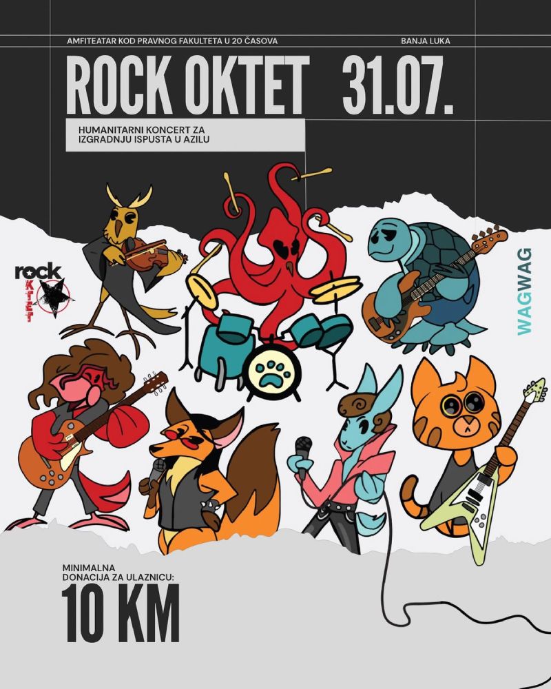 Humanitarni koncert Rock Okteta