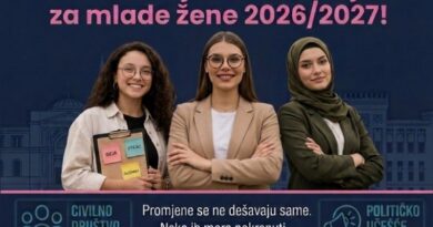 Akademija demokratije za mlade žene 2026/2027