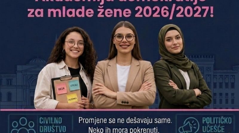 Akademija demokratije za mlade žene 2026/2027