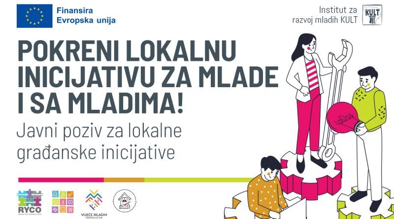 Javni poziv: Pokreni lokalnu inicijativu za mlade i s mladima