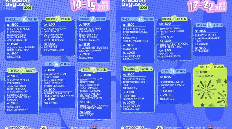 Festival "Kreativni avgust"