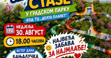 Zabava za najmlađe: Otvaranje pamp-trek staze u najvećem gradskom parku u nedjelju od 18.00 časova, pridružite se