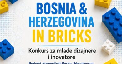 Poziv za mlade dizajnere i inovatore: Pretvori znamenitost BiH u model od LEGO® kockica!