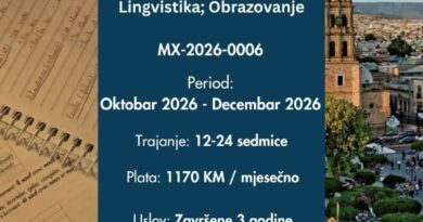 Prilika za predavače njemačkog jezika u Meksiku