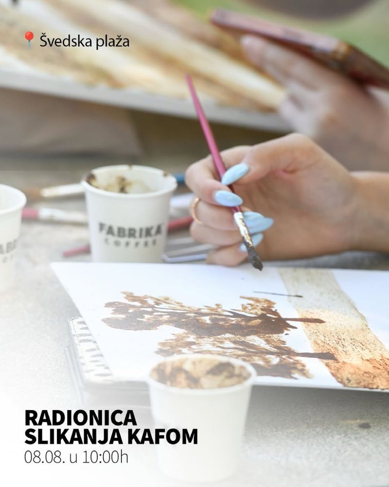 Radionica slikanja kafom