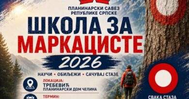 POZIV - Škola za markaciste "Trebević 2026"