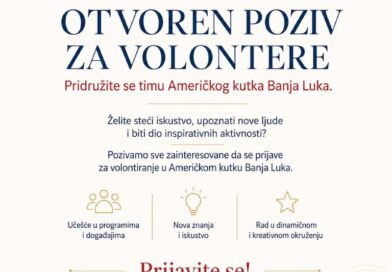Američki kutak Banja Luka: Poziv za volontere