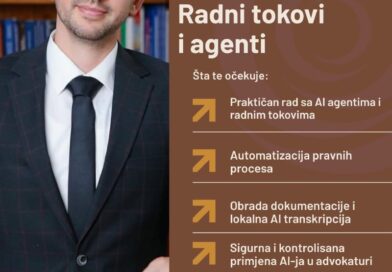 AI LabLaw – AI radni tokovi i agenti u advokatskoj kancelariji