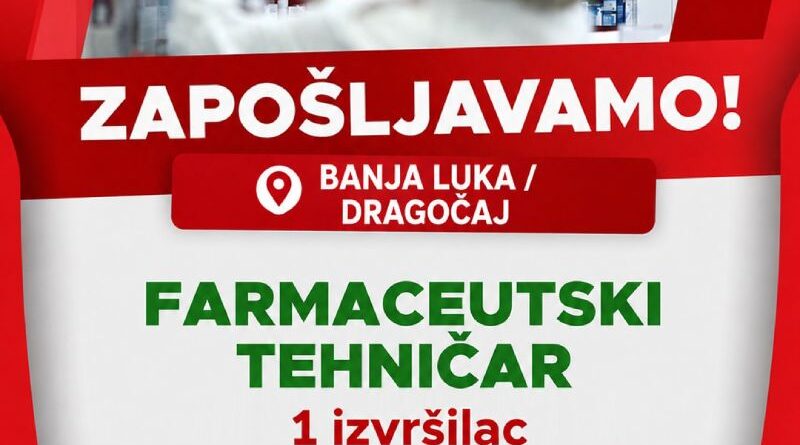 Crvena apoteka zapošljava