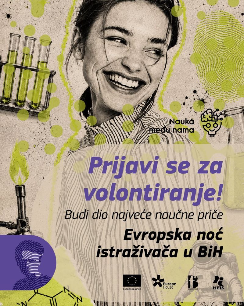 Evropska noć istraživača traži volontere