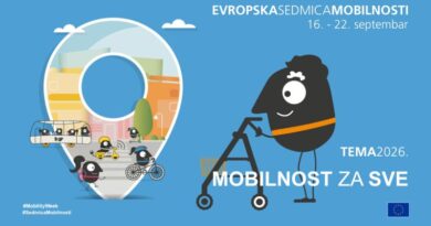 Evropska sedmica mobilnosti počinje u srijedu, 16.9.!
