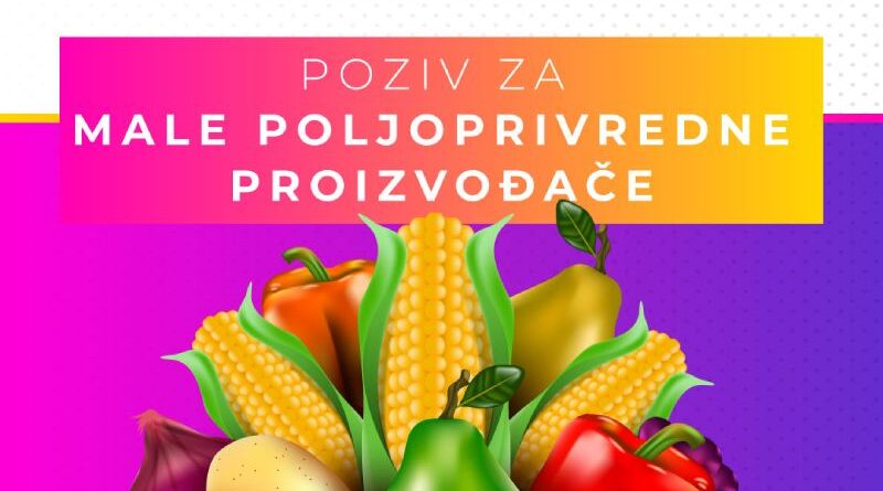 KREATIVNI HAKATON: Javni poziv za male poljoprivredne proizvođače
