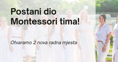 Montessori zapošljava